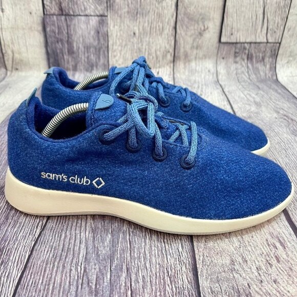 Allbirds Wool Runner Sam's Club Edition Women's Size 10 Blue Sneakers Low Top Sh - Picture 1 of 12